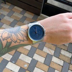 MVMT men’s silver watch